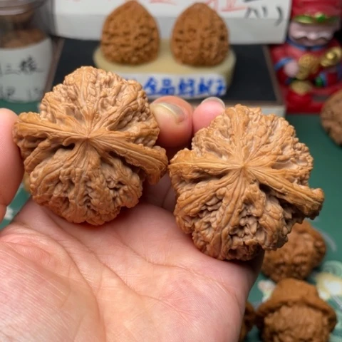 【闪购商品】文玩核桃把件49球筋