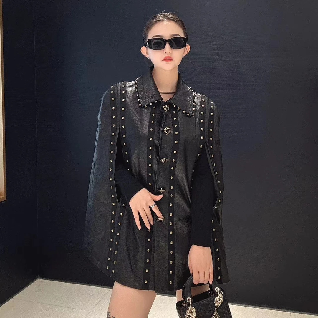 LL【女王优选】轻奢高端时尚气质设计师外套小香风网红百搭黑色9917