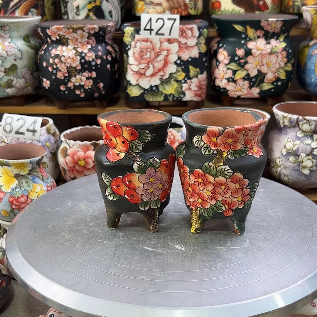 暖***茶景德镇炫彩手绘口5.5