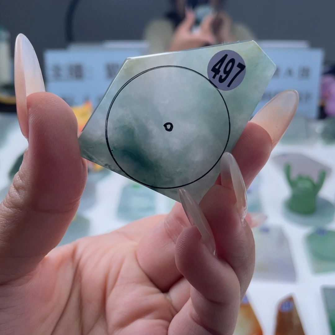 定制翡翠未镶嵌翡翠挂件定制
