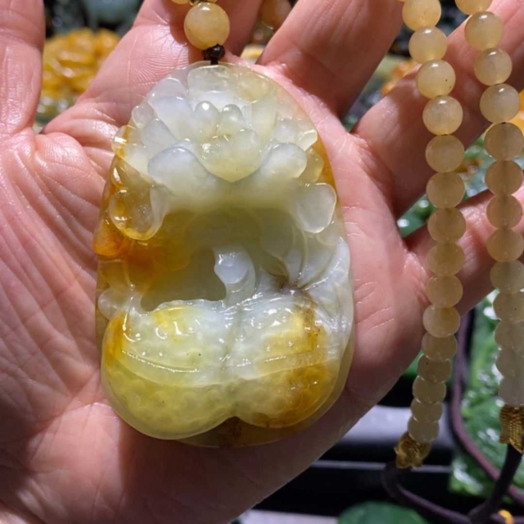 【闪购商品】岫玉毛衣链未镶嵌