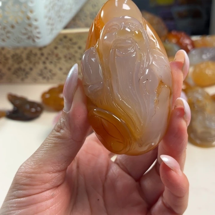 玛瑙/玉髓未镶嵌吊坠(不含链)