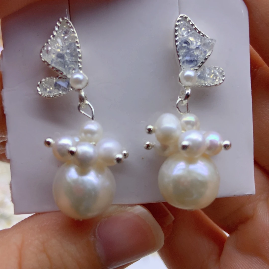 耳饰淡水珍珠未镶嵌