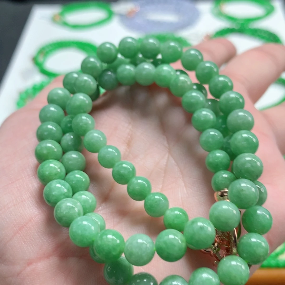 翡翠未镶嵌手链翡翠