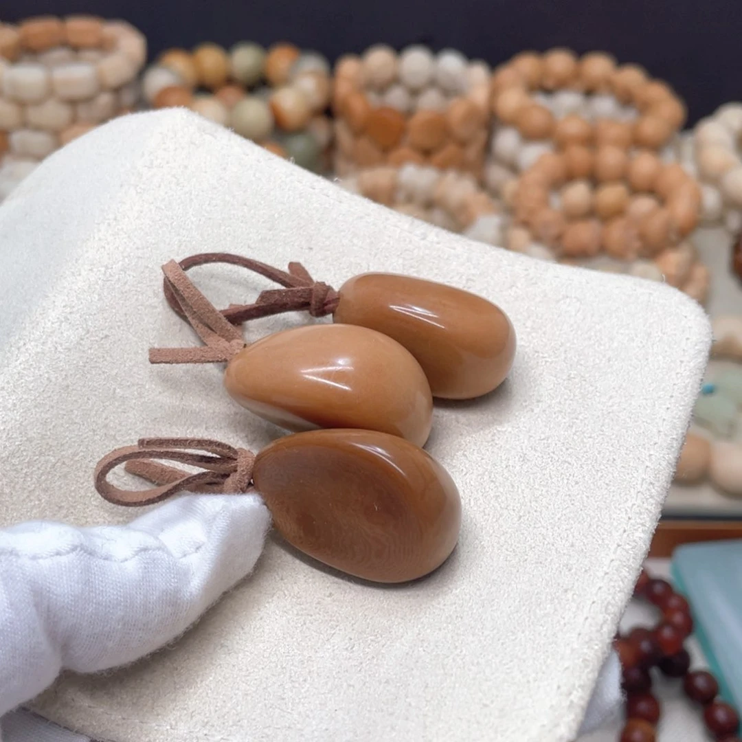 菩提根/象牙果吊坠小把件1个719