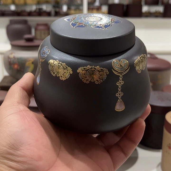 紫砂茶叶罐紫砂茶叶罐