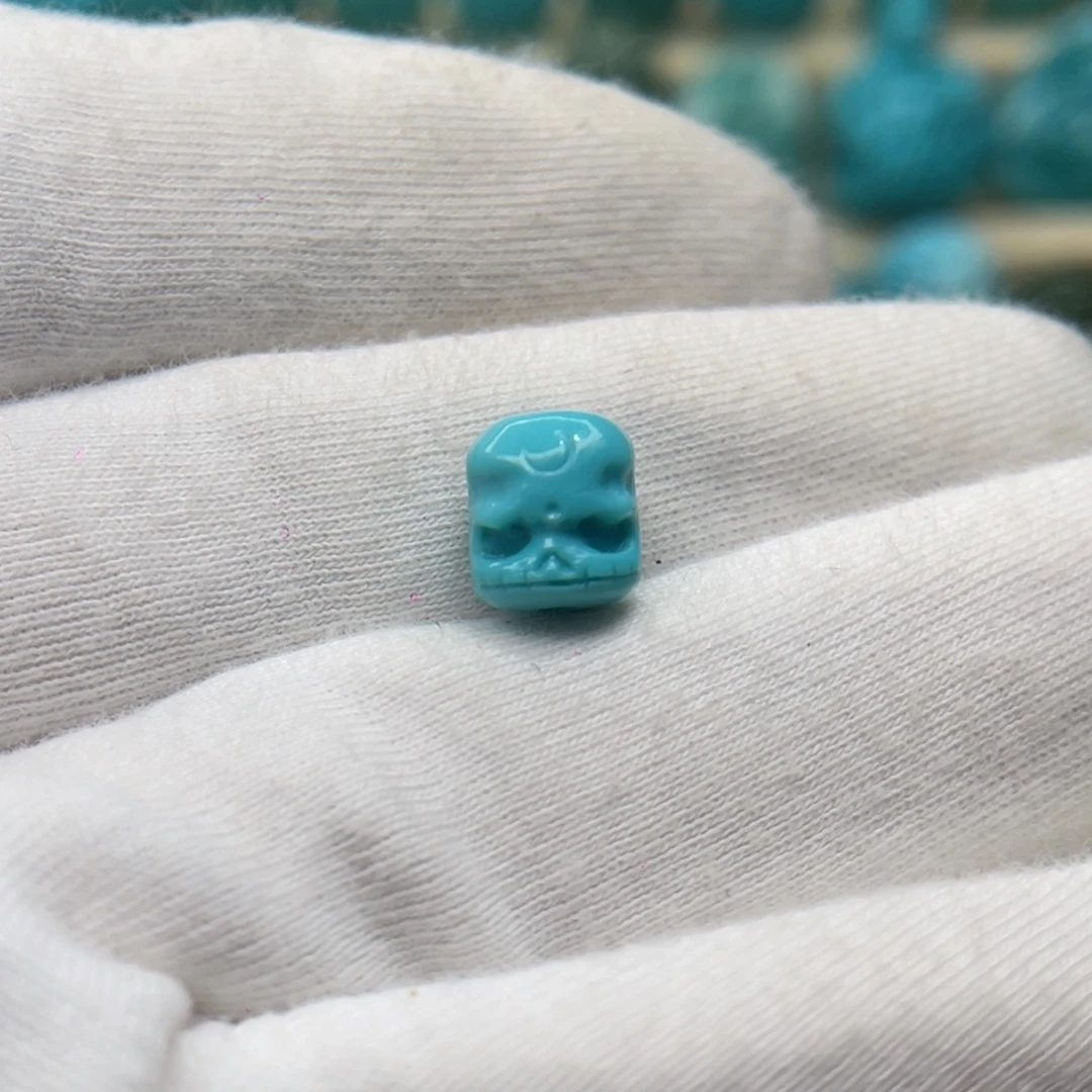 绿松石未镶嵌颈饰卡7.7-9