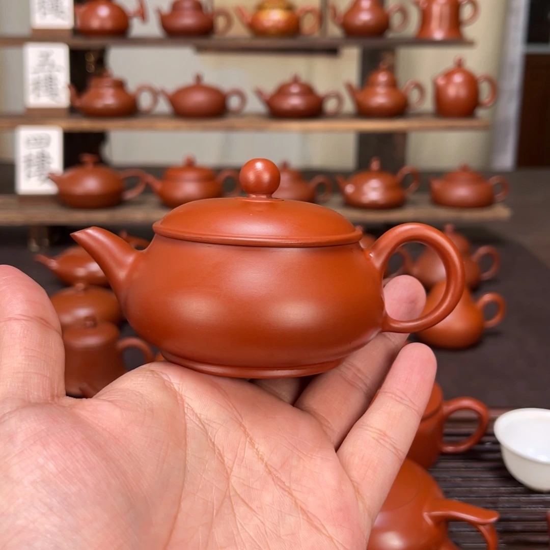 *****茶壶紫砂精工超薄明炉120cc