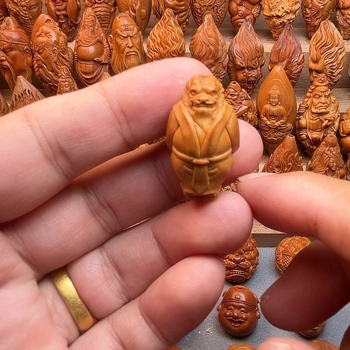 吊坠橄榄核18龙王