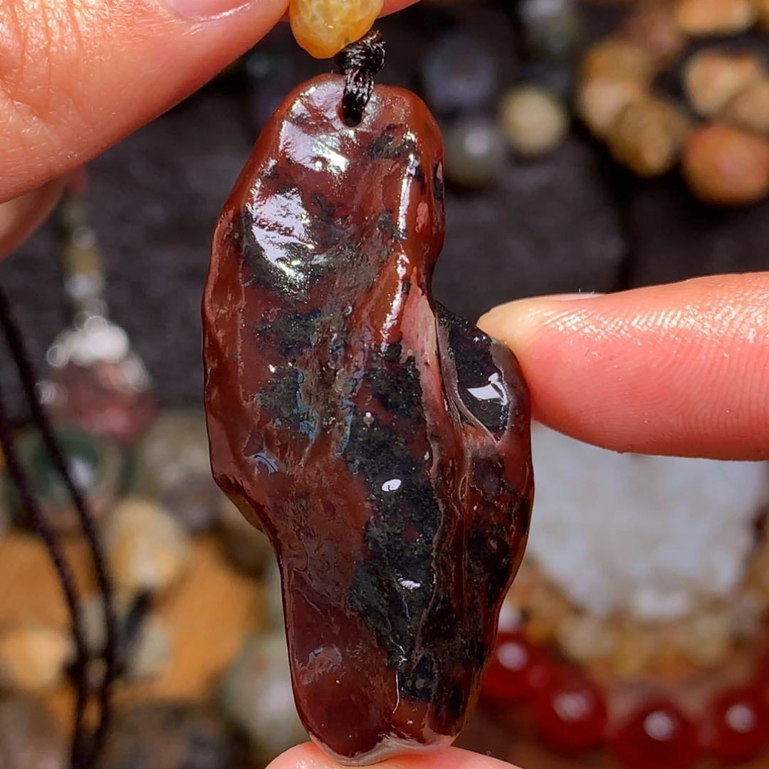 未镶嵌玛瑙/玉髓珠宝半成品