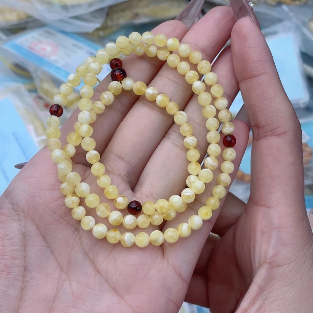 蜜蜡裸石未镶嵌蜜蜡14