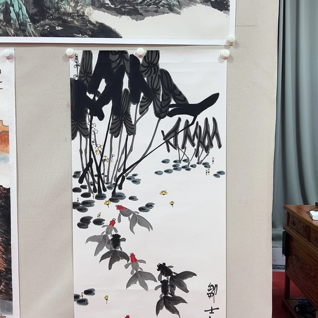 国画邹士方老师艺术精品