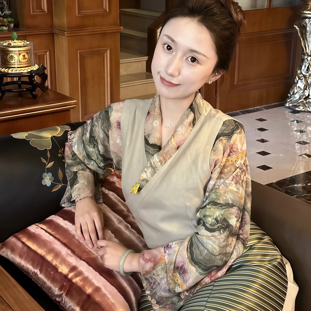 碧波染拉萨服两件套
