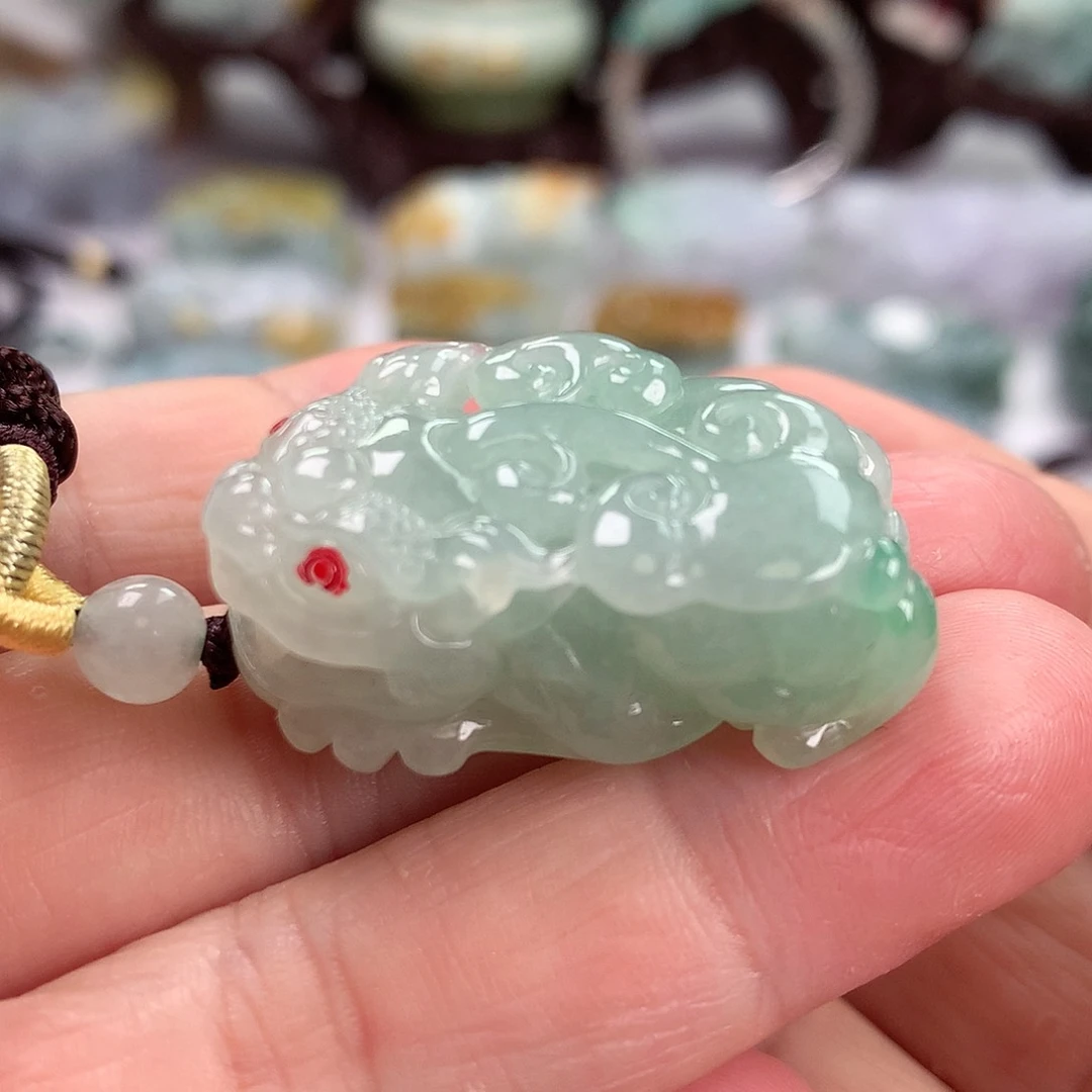 【闪购商品】翡翠颈饰未镶嵌翡翠貔貅