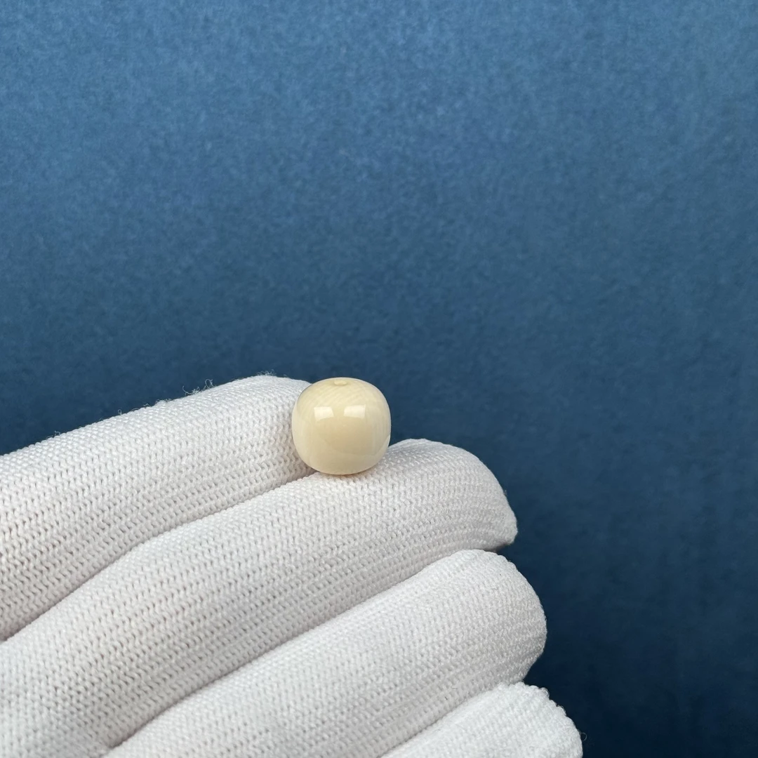 D82-75天然猛犸牙 桶珠墩子约12×11mm支持复检假一罚四