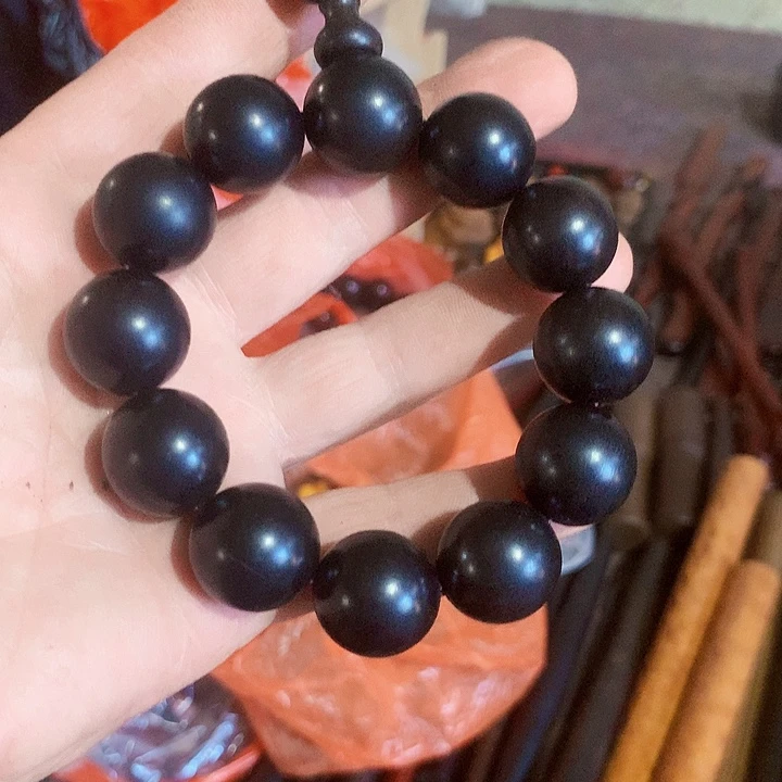 东非黑黄檀（紫光檀）欧*歐紫光檀手串
