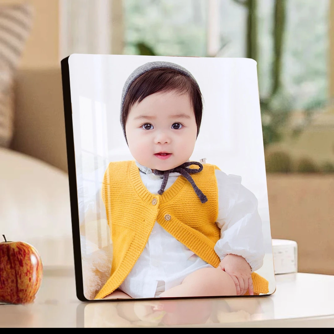 【冲量福利大放送】六张8寸水晶钢化膜摆台相框照片定制免费洗照片