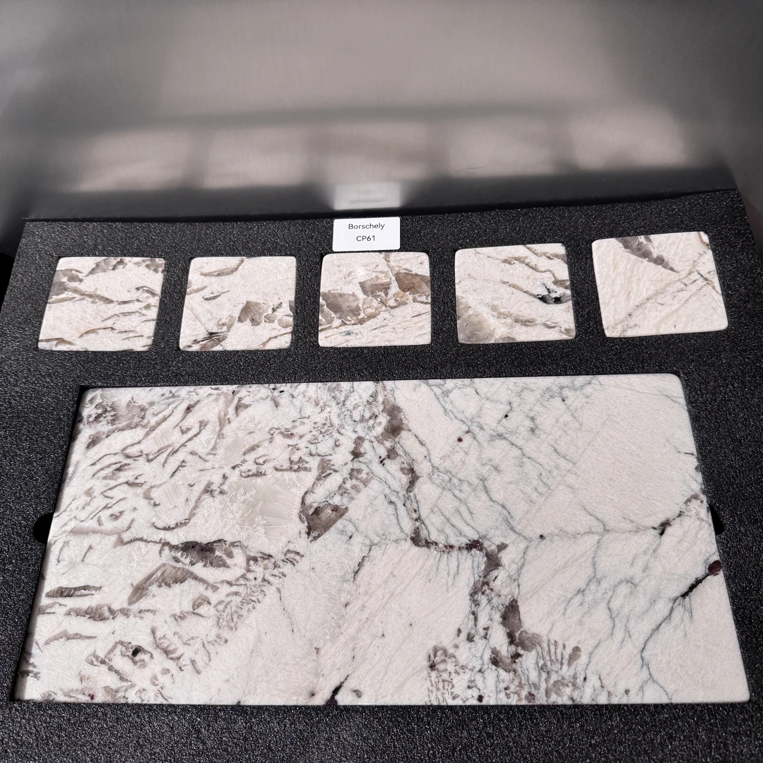 {自拍专属} BORSCHELY/宝石利 天然大理石茶盘