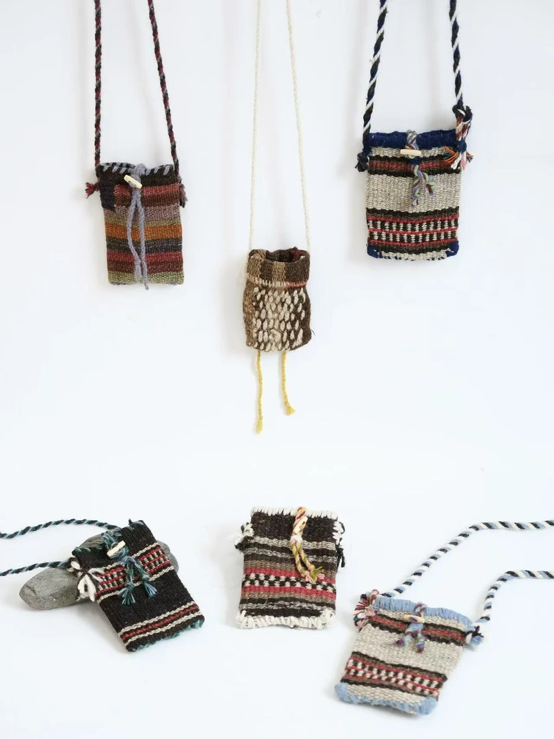 【手机包】原创设计｜藏式牦牛毛手机包｜不撞款手工包