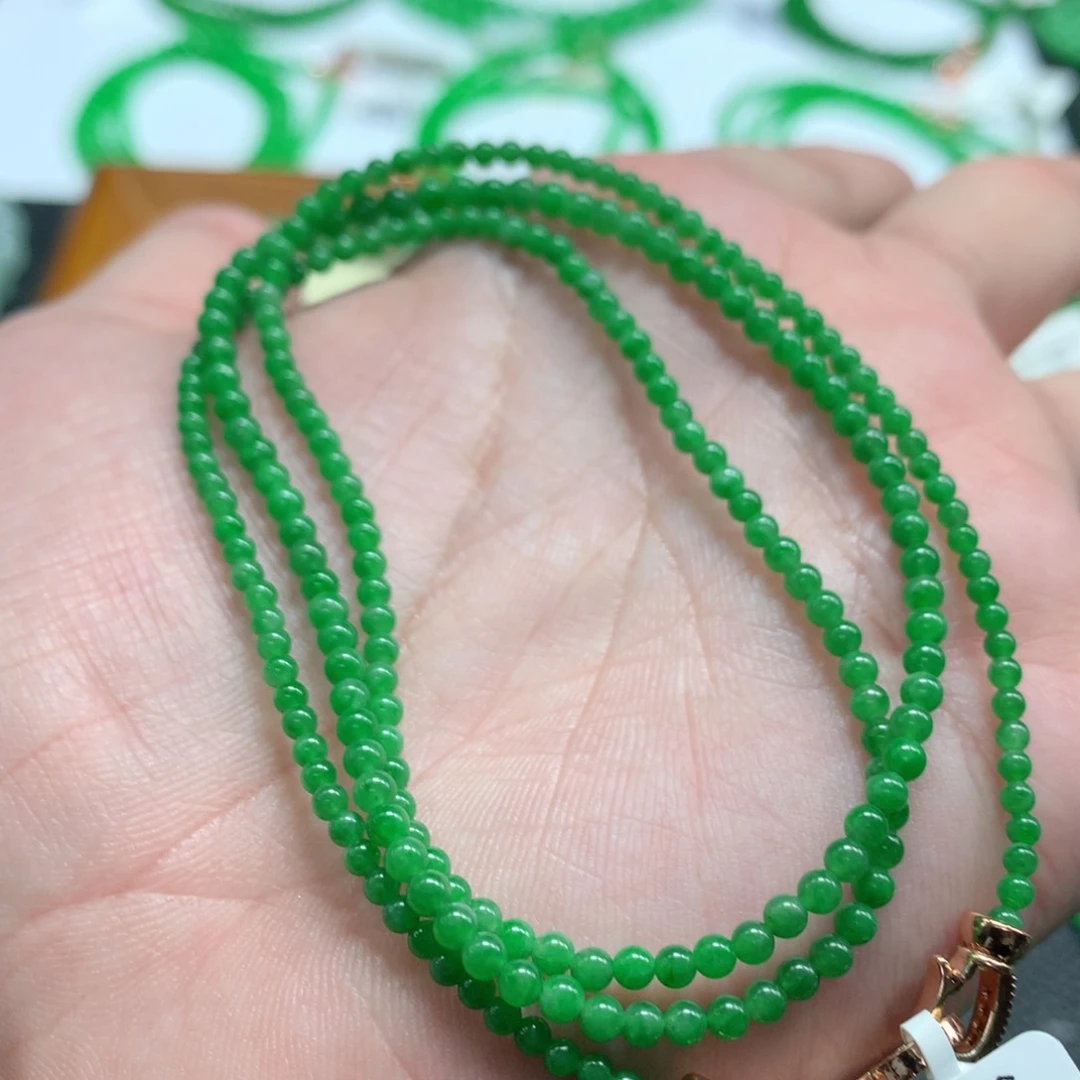 未镶嵌手链翡翠翡翠