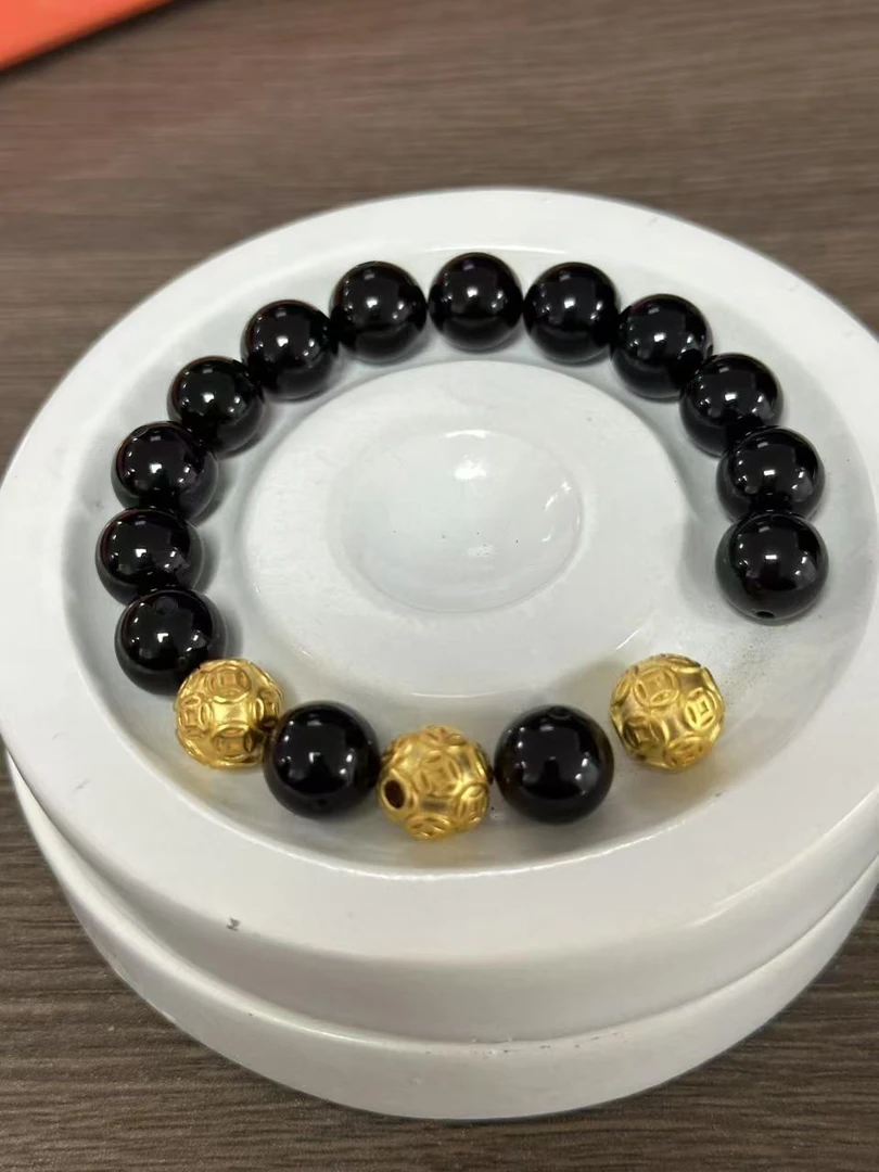 【足金999】卡10转运珠