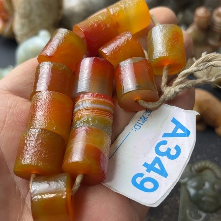 玛瑙/玉髓颈饰合金