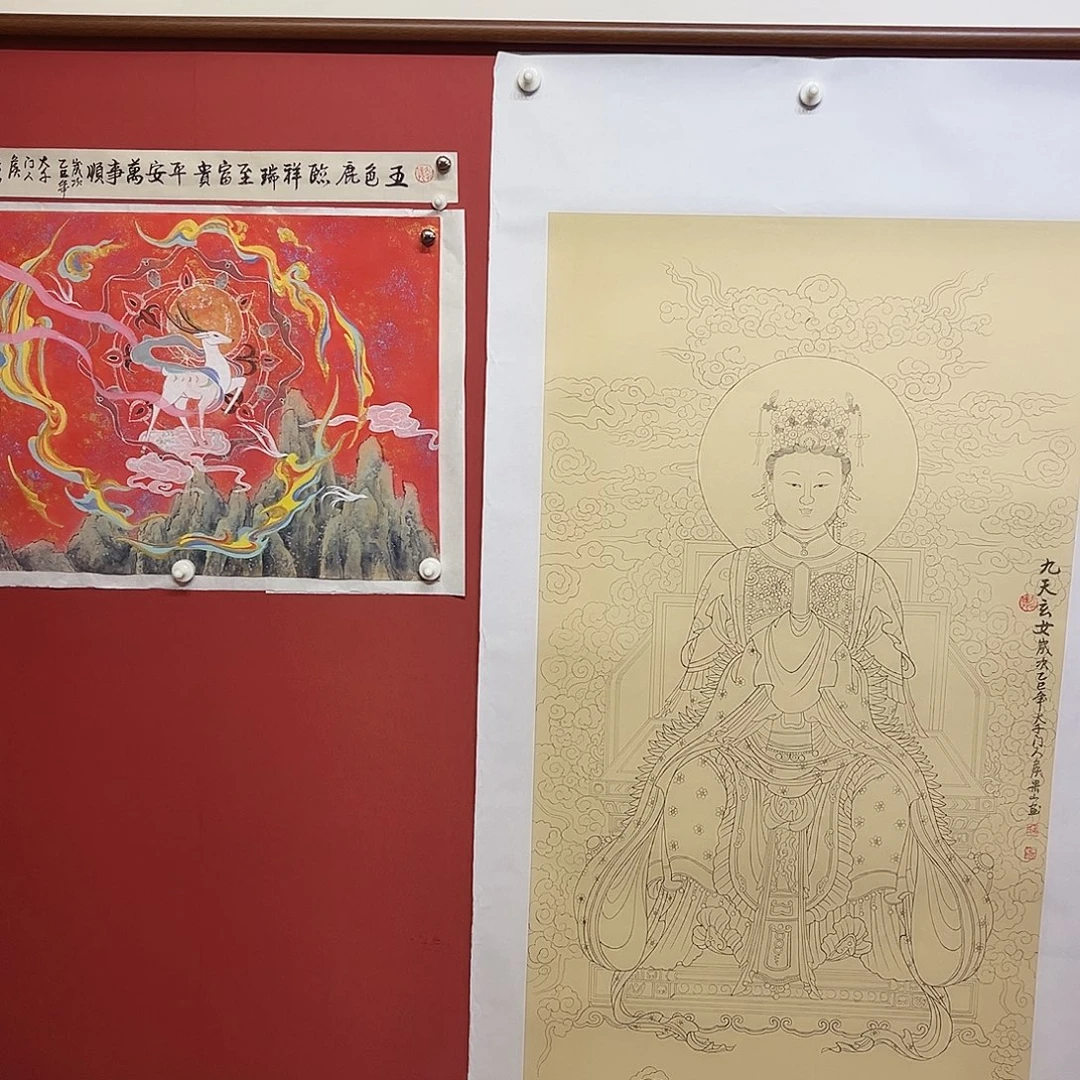 ғ***ɢ国画侯果山老师国画作品月