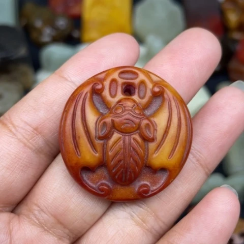 和田玉未镶嵌颈饰26