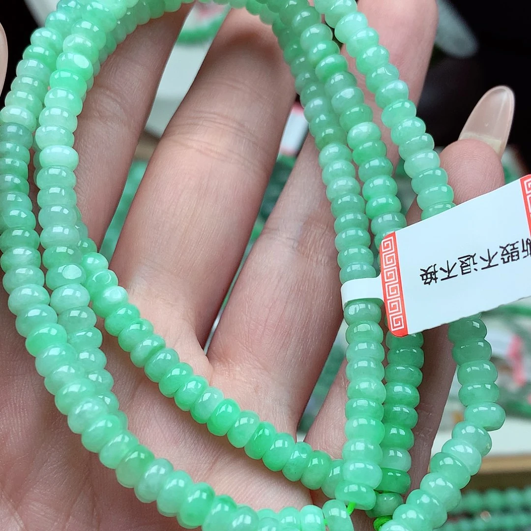 翡翠未镶嵌手链翡翠