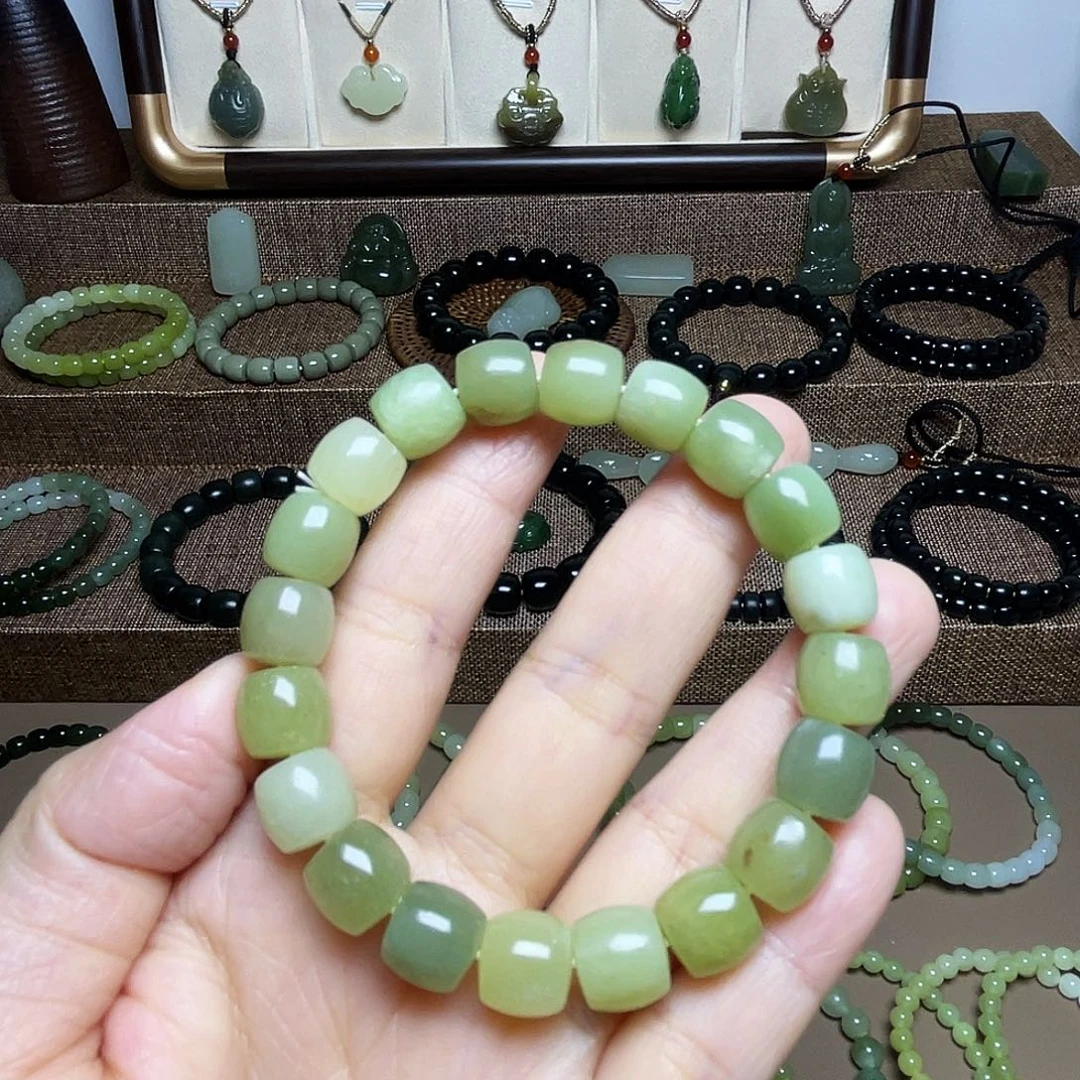 和田玉未镶嵌手链下播福利