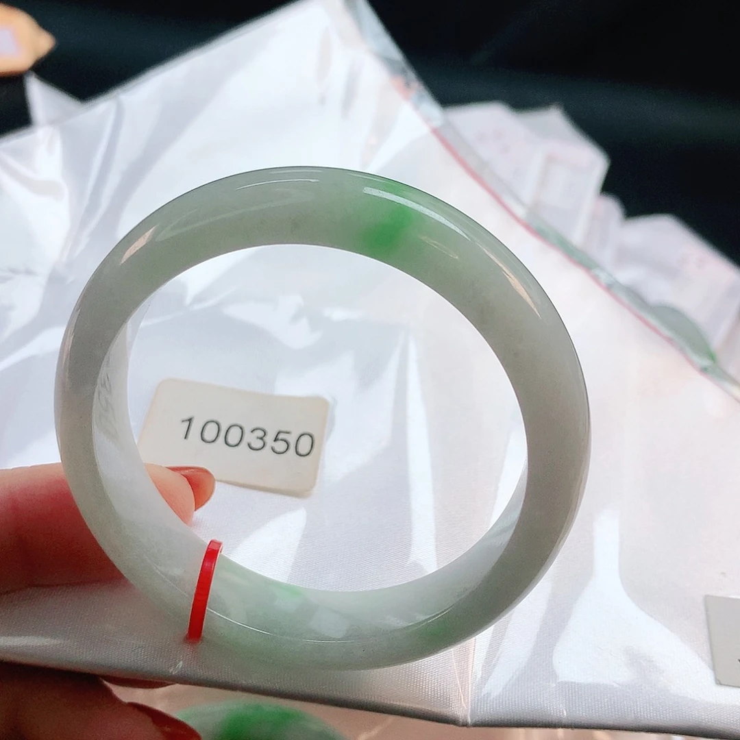 未镶嵌手镯翡翠喵*呀正圈0350