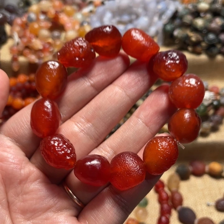 玛瑙/玉髓合金手链