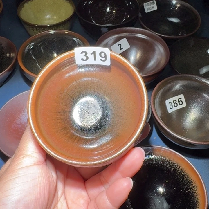 小雨茶盏手工柴烧