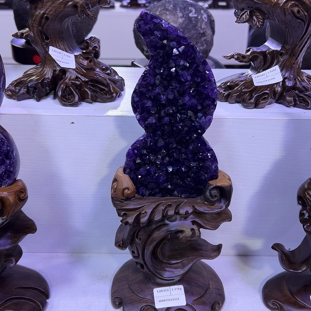 未镶嵌紫晶大型摆件（非配饰）