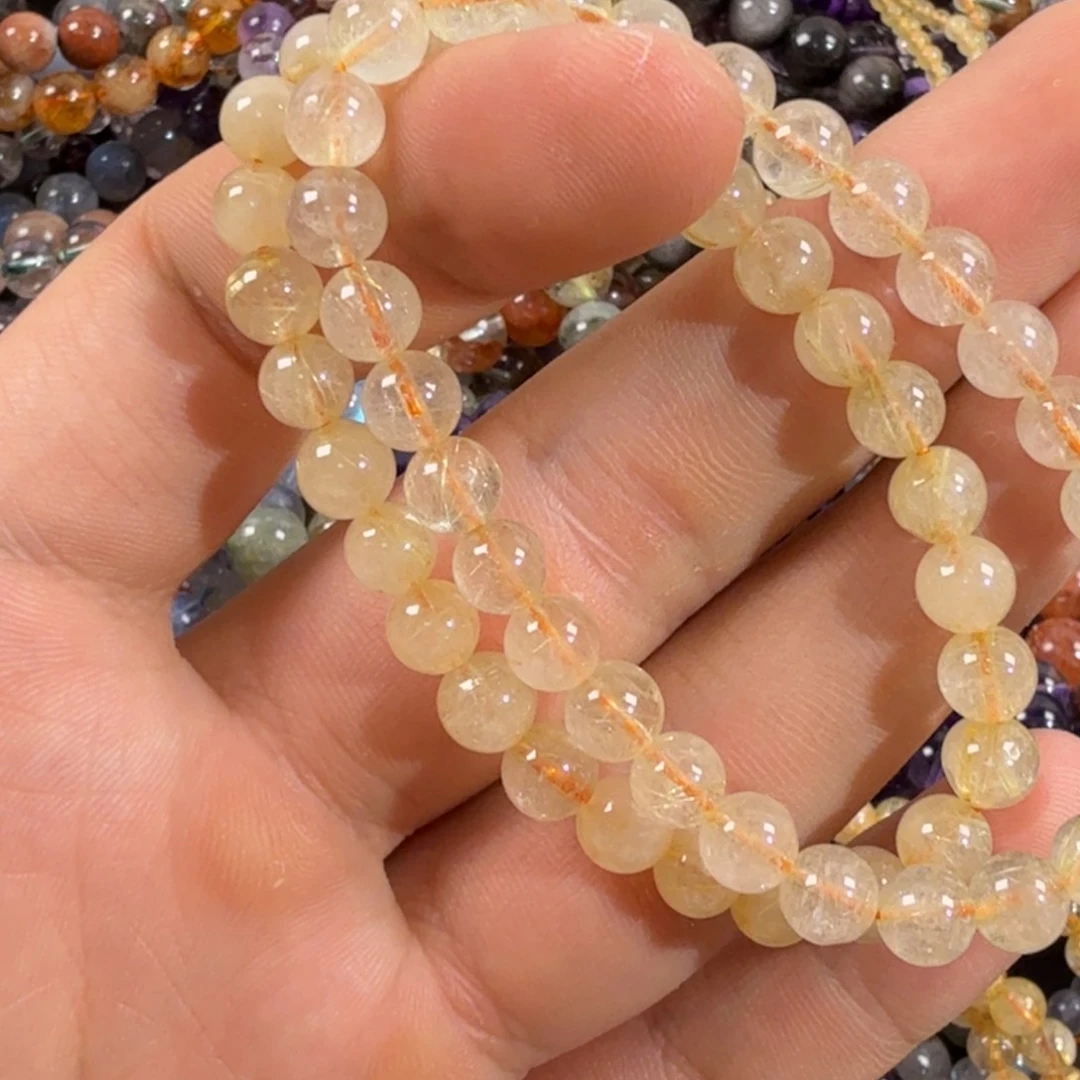 水晶手链未镶嵌天然