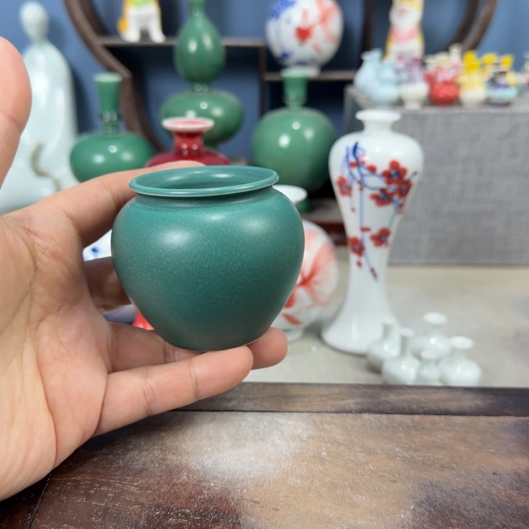 陶瓷手工小花器摆件