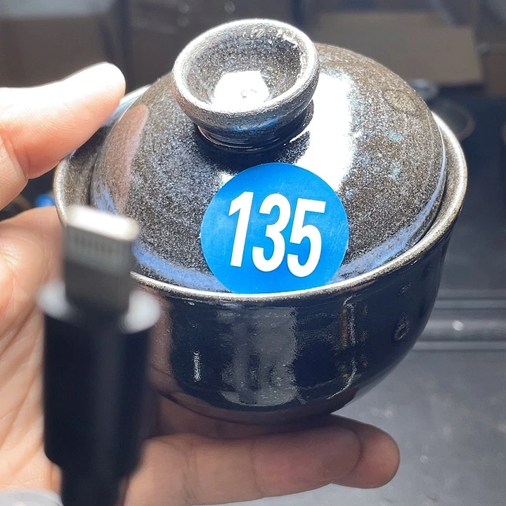 茶盏茶洋窑柴烧盖碗