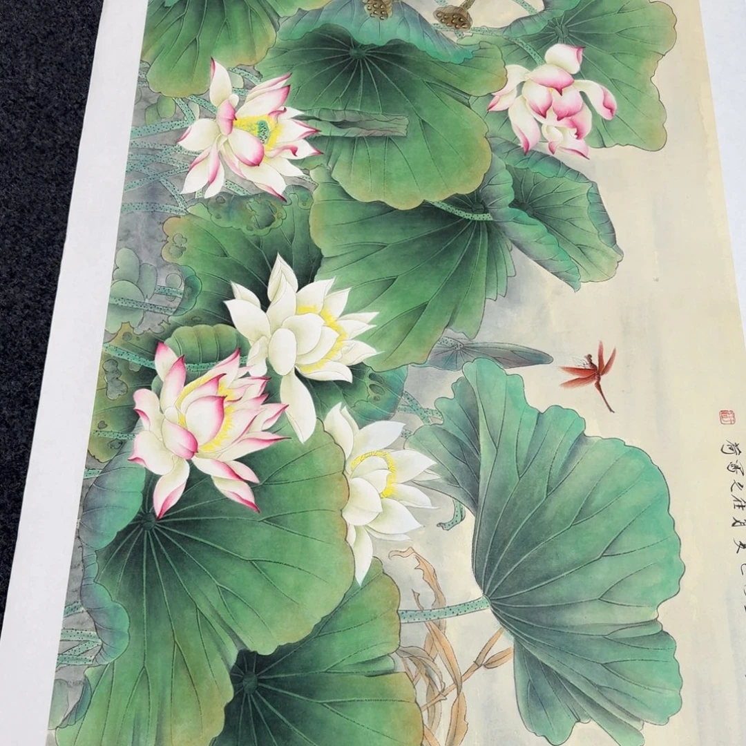 国画国画作品山水花鸟纯手绘