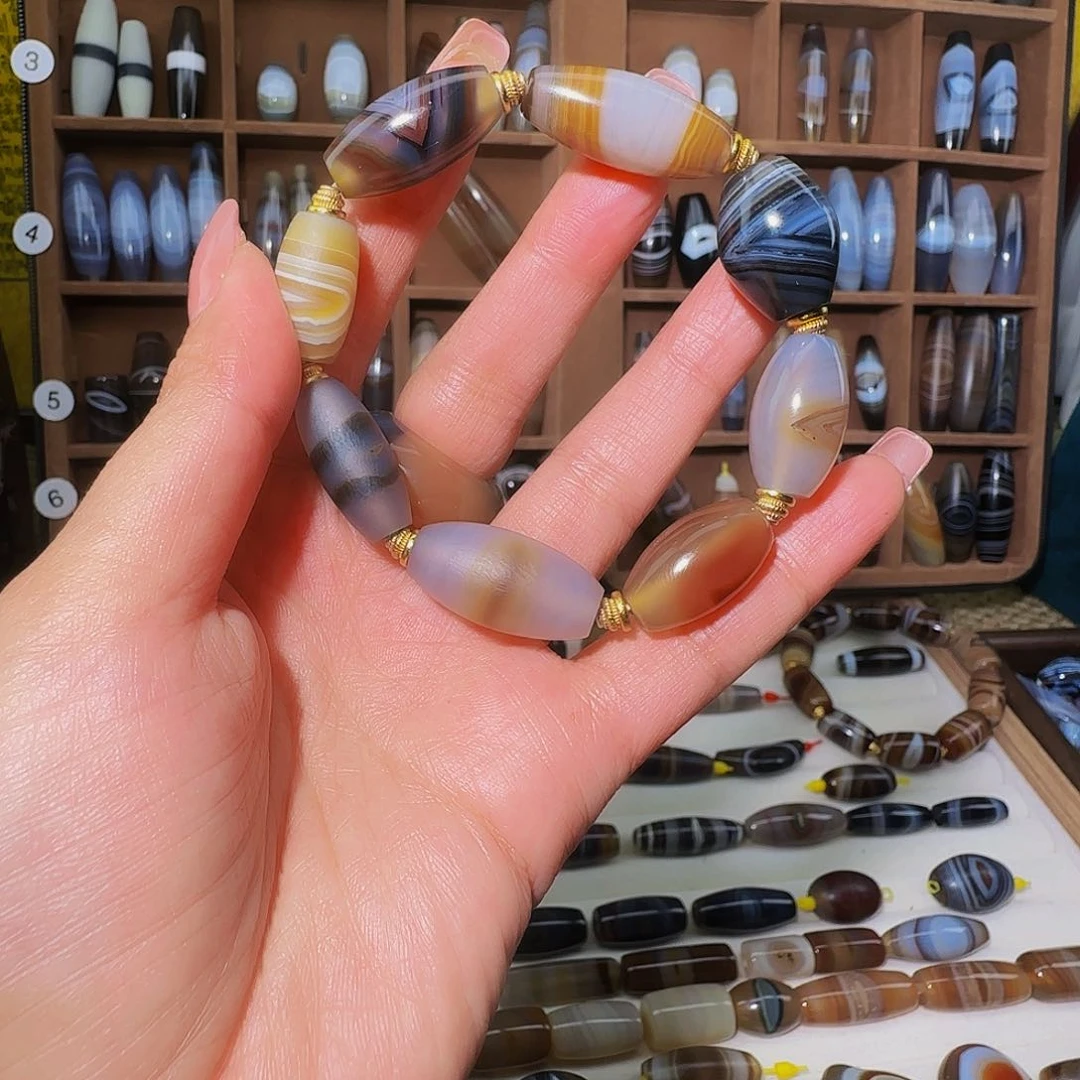 合金颈饰玛瑙/玉髓M****
