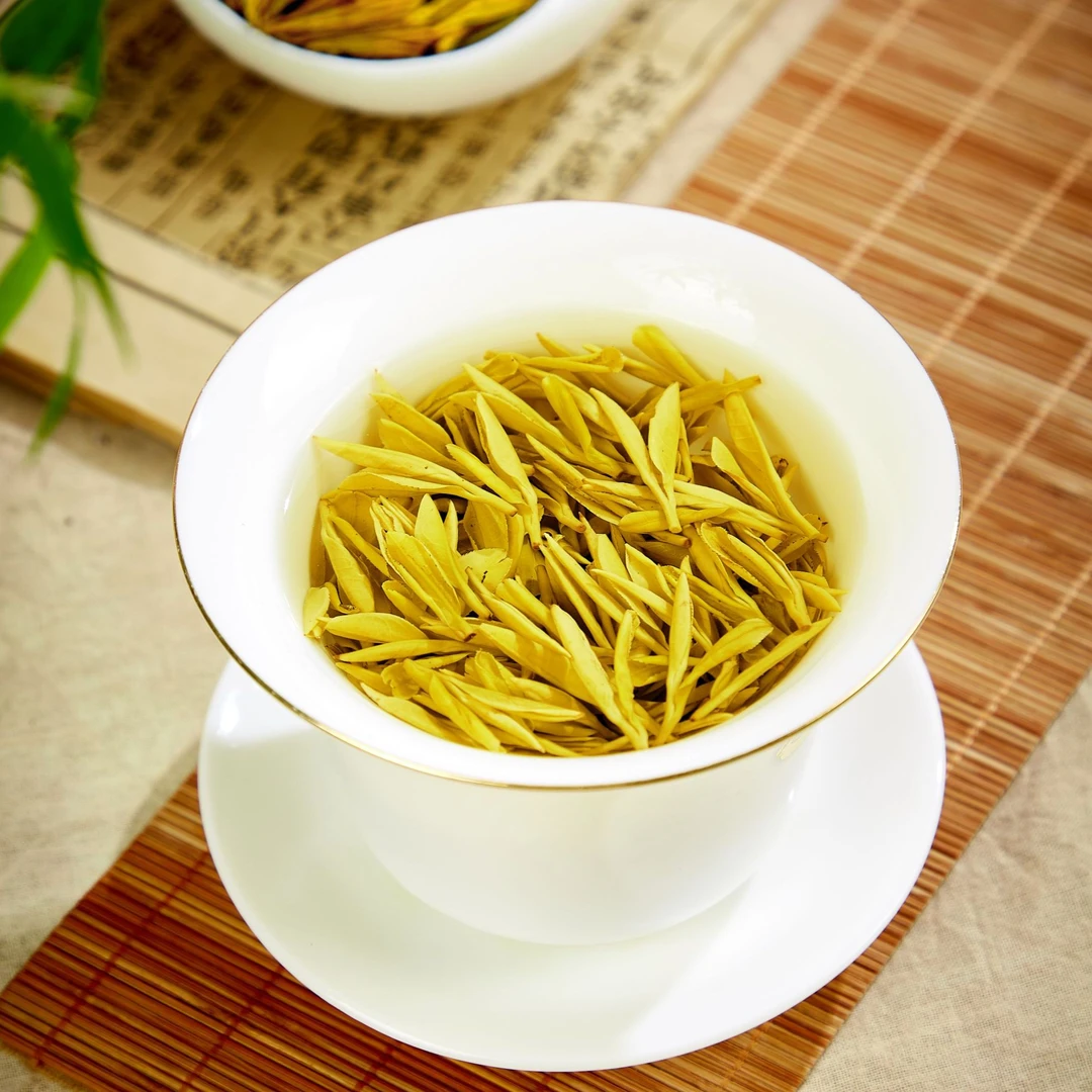 【鲜嫩小肥芽】正宗安吉黄金芽白茶高档茶叶250g自己喝散装罐装鲜爽