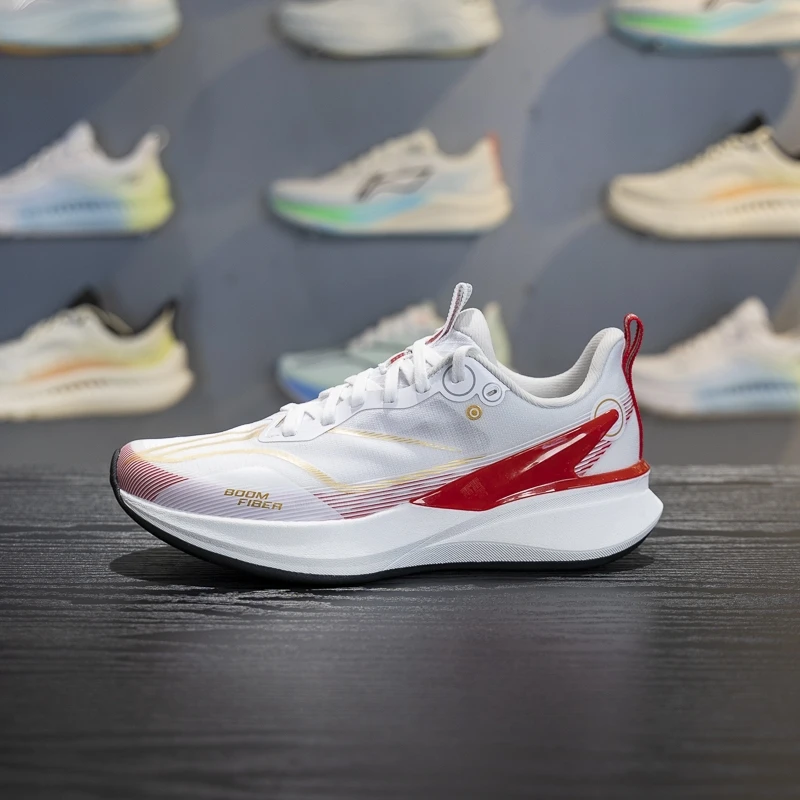 李宁儿童赤兔8PRO跑步鞋2025春季男女大童回弹透气运动鞋YKFV130