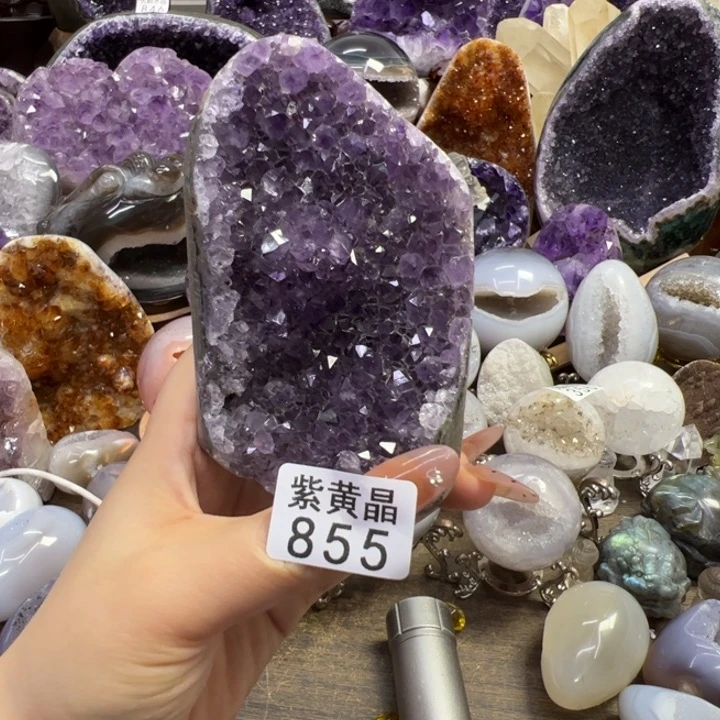 未镶嵌大型摆件（非配饰）紫晶855