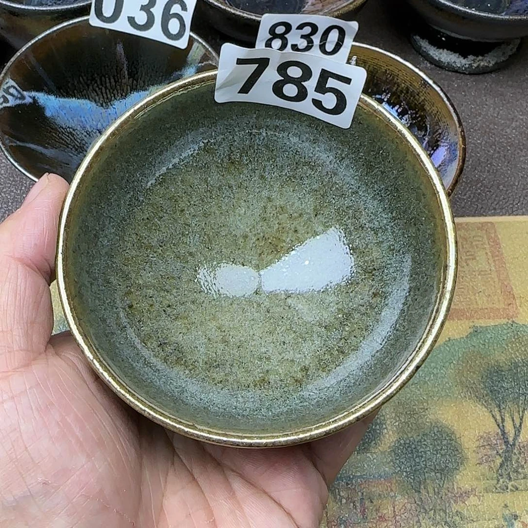 茶盏建盏杯主人杯龙窑柴烧