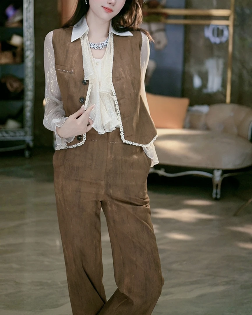 3-17【休闲特调】复古时尚休闲气质套装