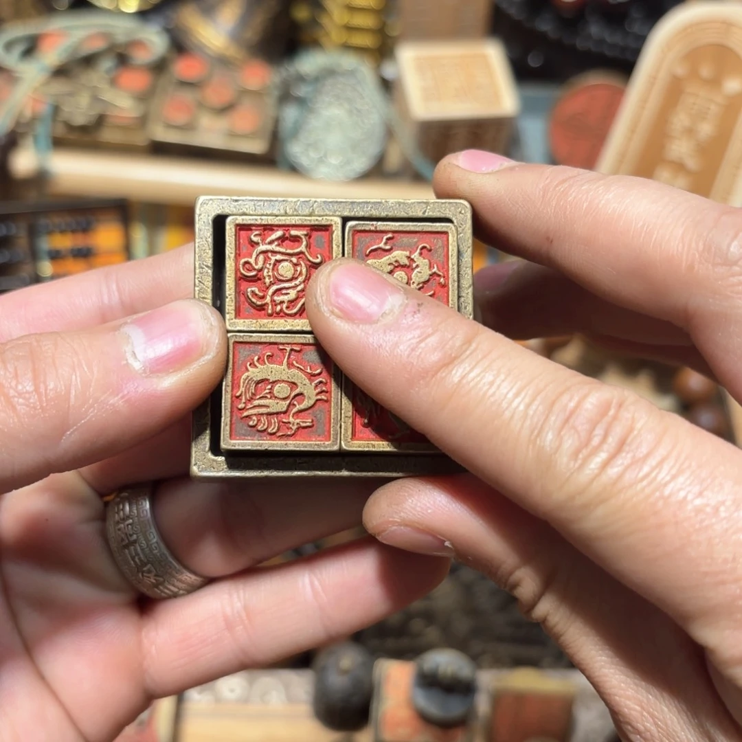 铜器摆件收收藏藏