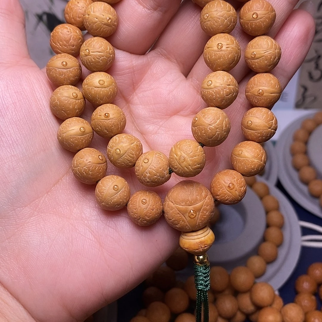 津***向吊坠凤眼菩提12×36颗手持