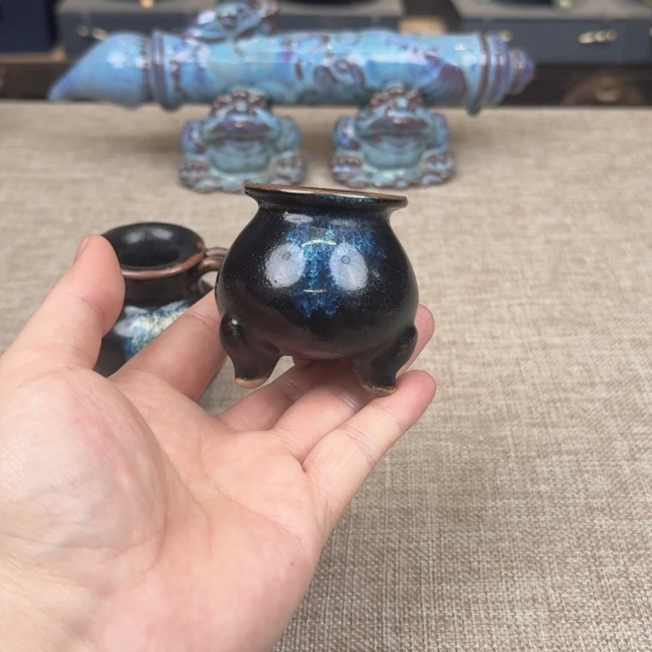摆件陶瓷旧藏摆件