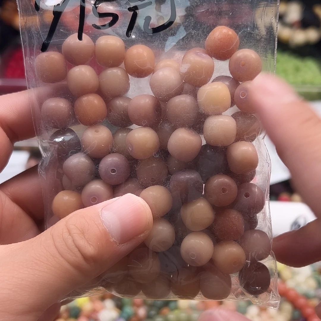 夏***初菩提根/象牙果手串一包桶珠97颗