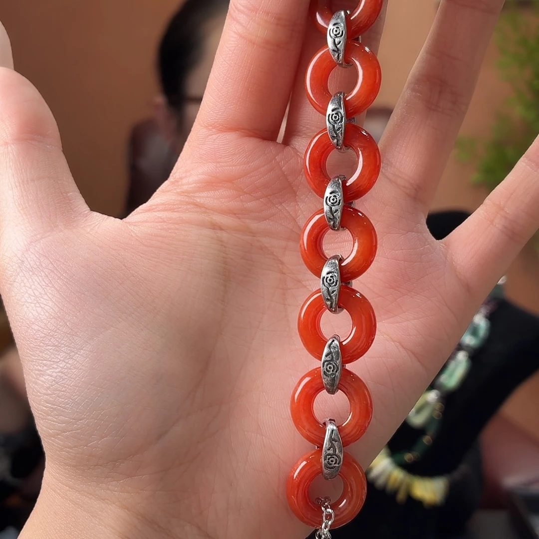 翡翠未镶嵌耳饰手串