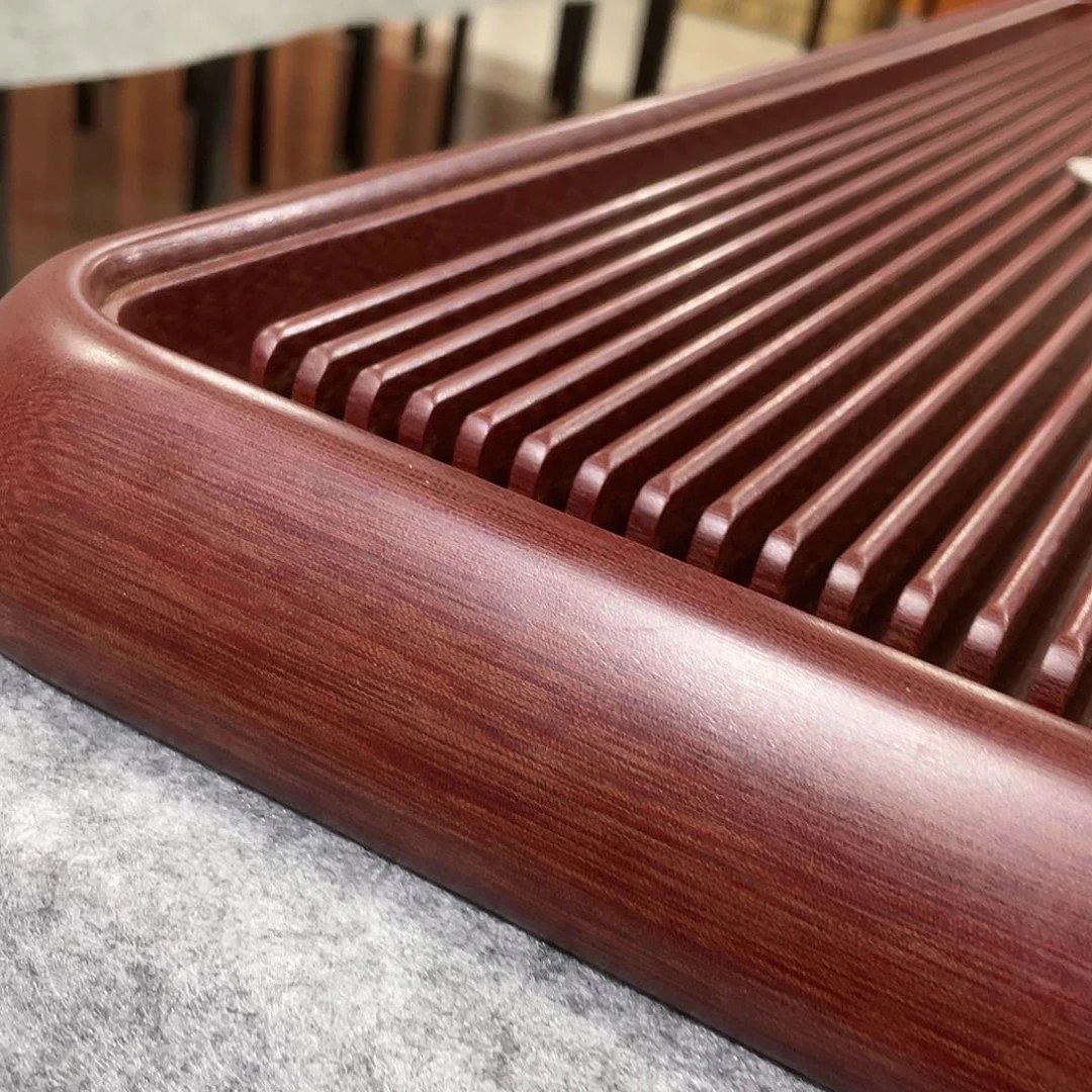 【闪购商品】打**猫电木茶盘80505红檀色